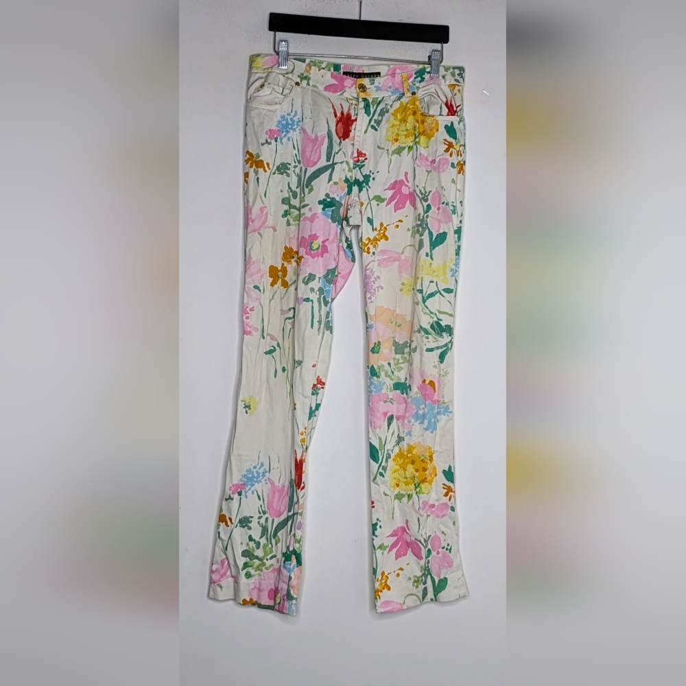 Ralph Lauren Black Label Floral Pants - Multicolor